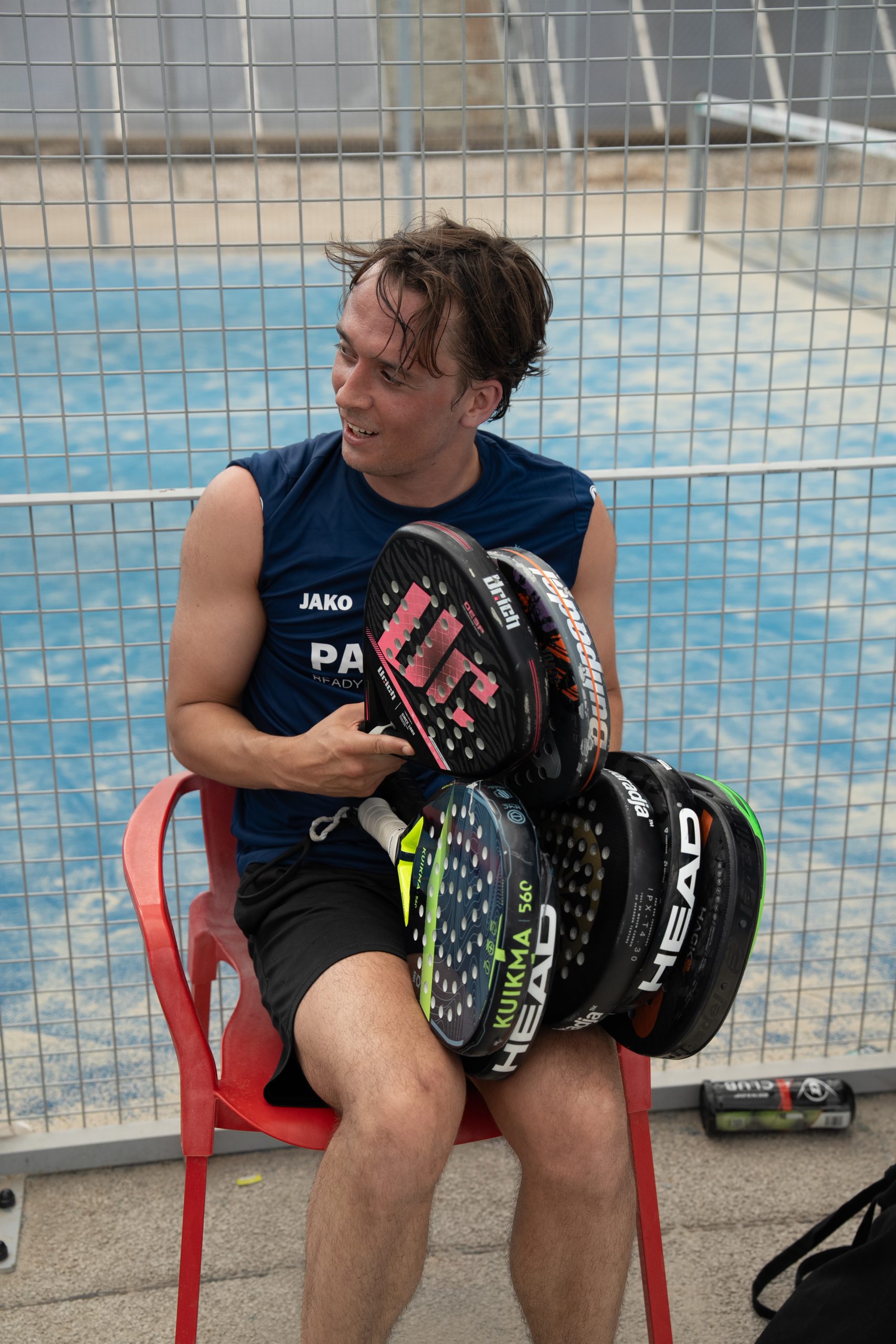 PadelFly action